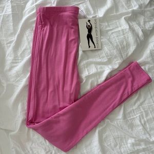 Naked Wardrobe Pink Leggings